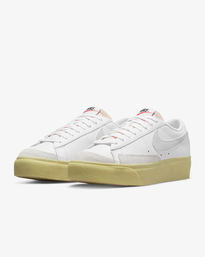 Nike W Blazer Low Platform White / Lemonwash - Stencil