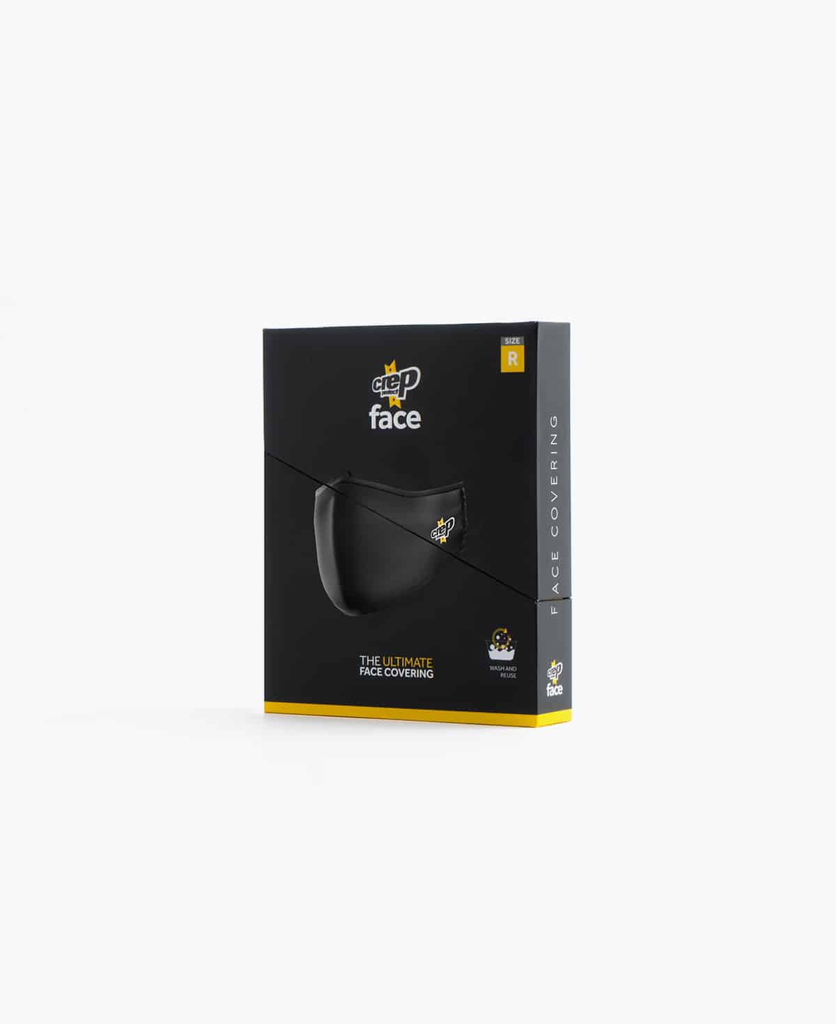 Crep Face covering Mask Black Regular