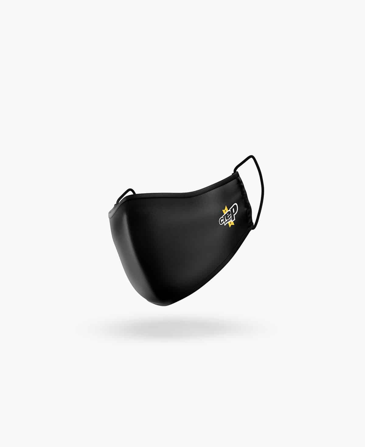 Crep Face covering Mask Black Regular