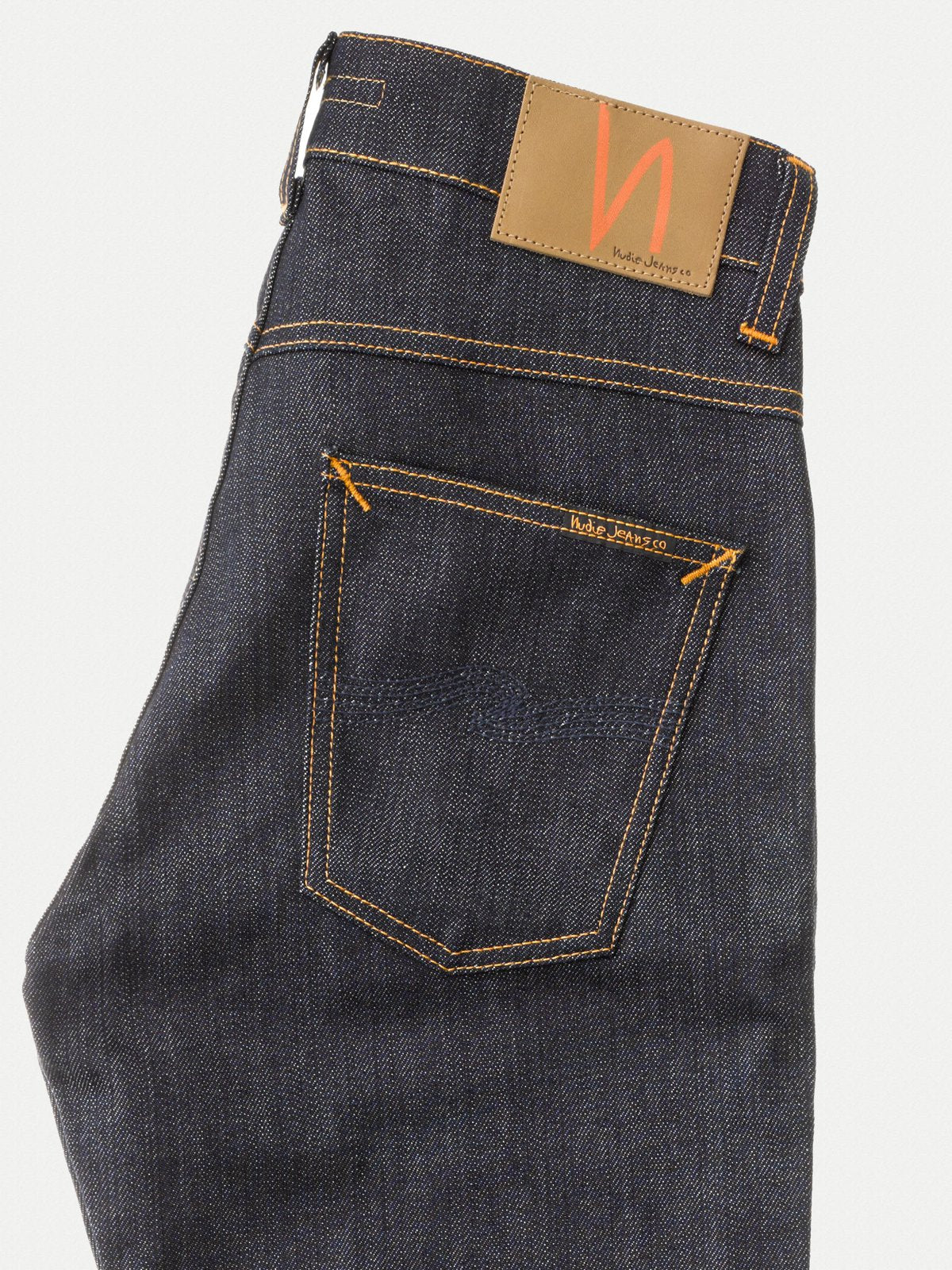 Nudie Grim Tim Dry Open Navy - Stencil