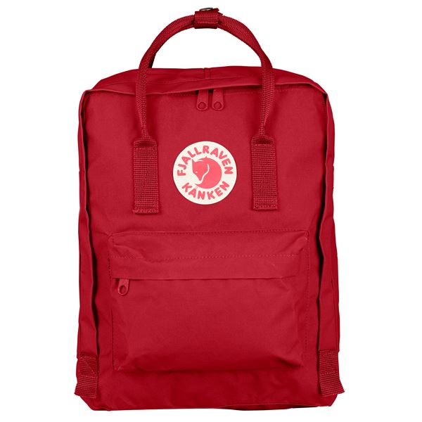 Fjallraven Kanken Backpack Deep Red - Stencil