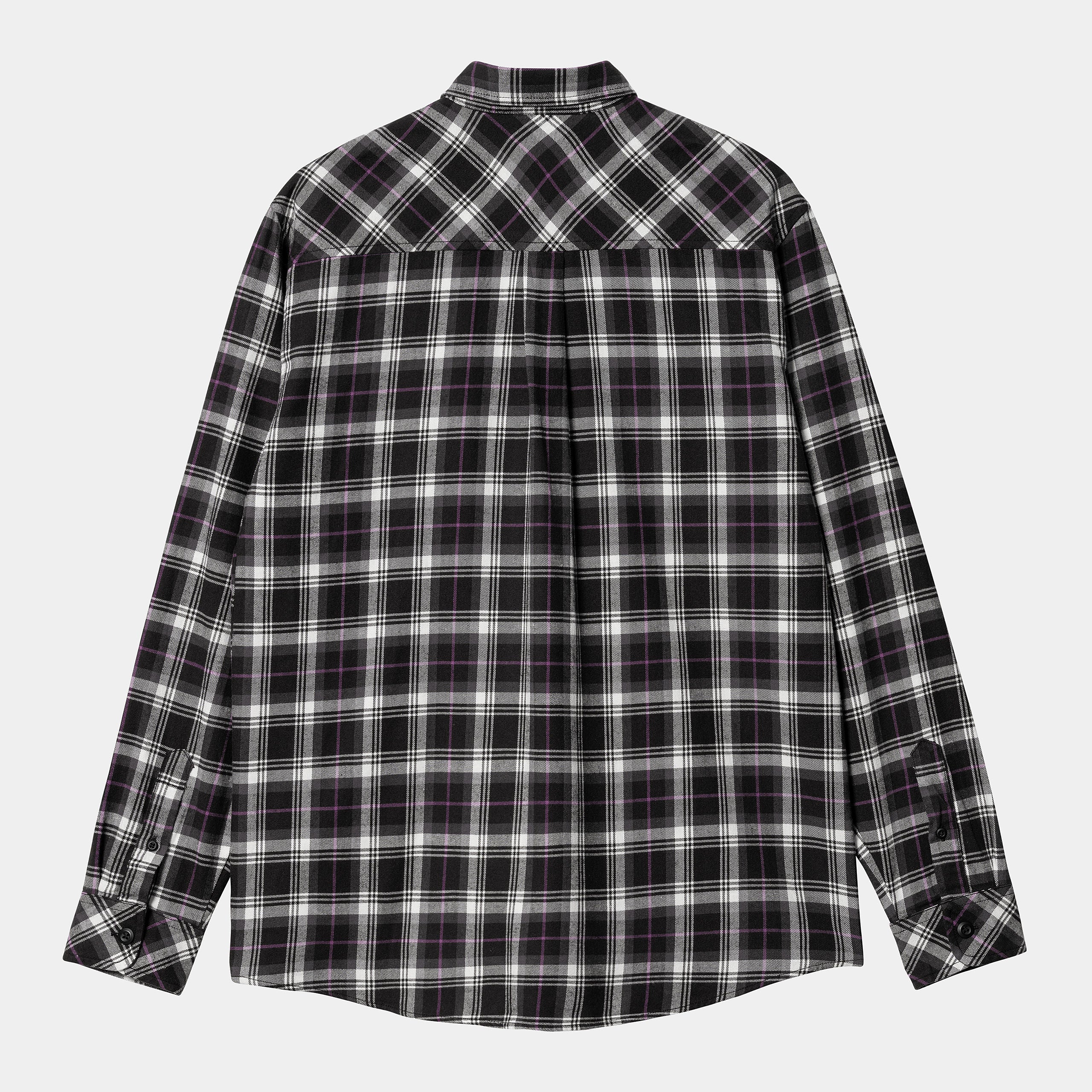 Carhartt Lermond Shirt Check - Wax / Black