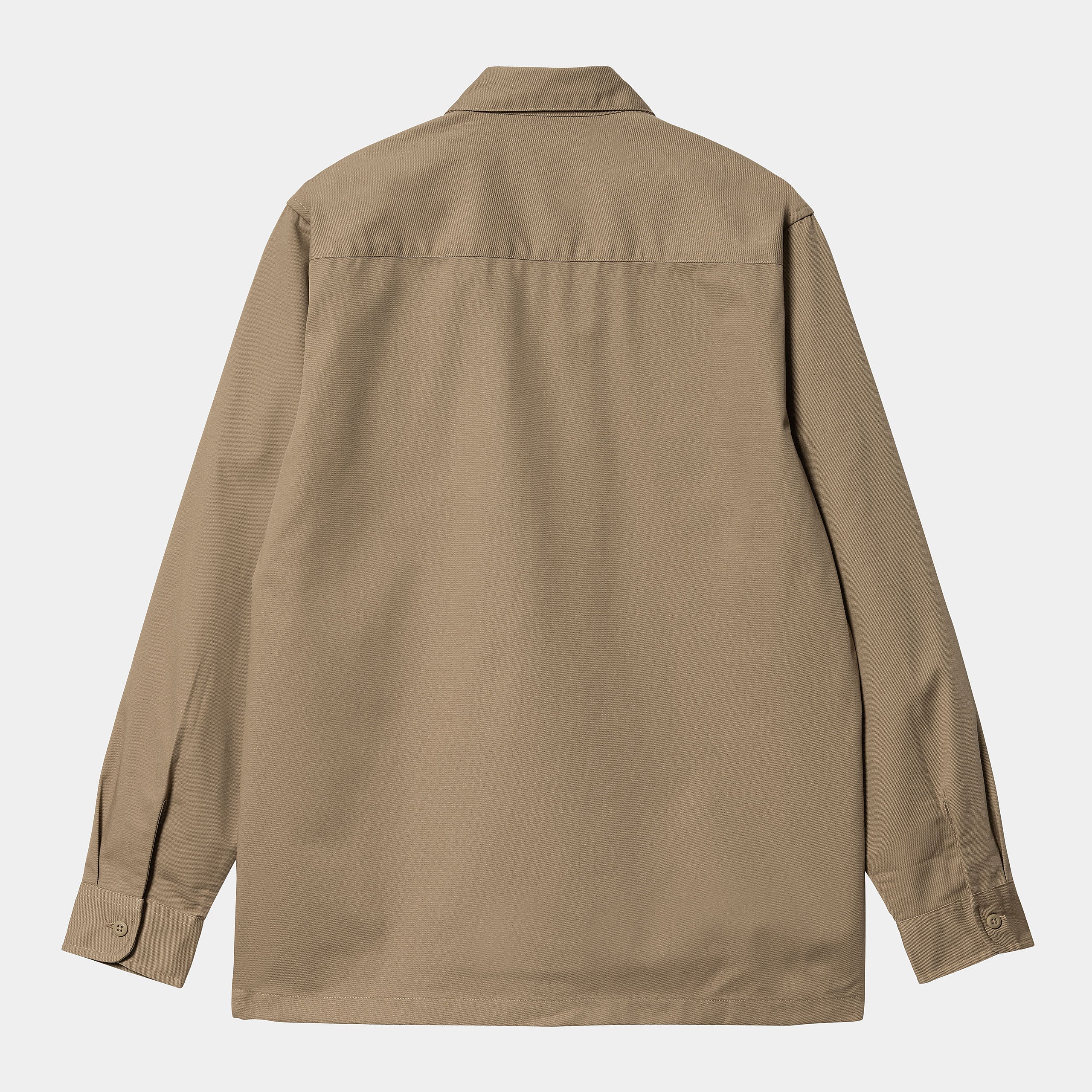 Carhartt L/S Master Shirt - Leather - Stencil