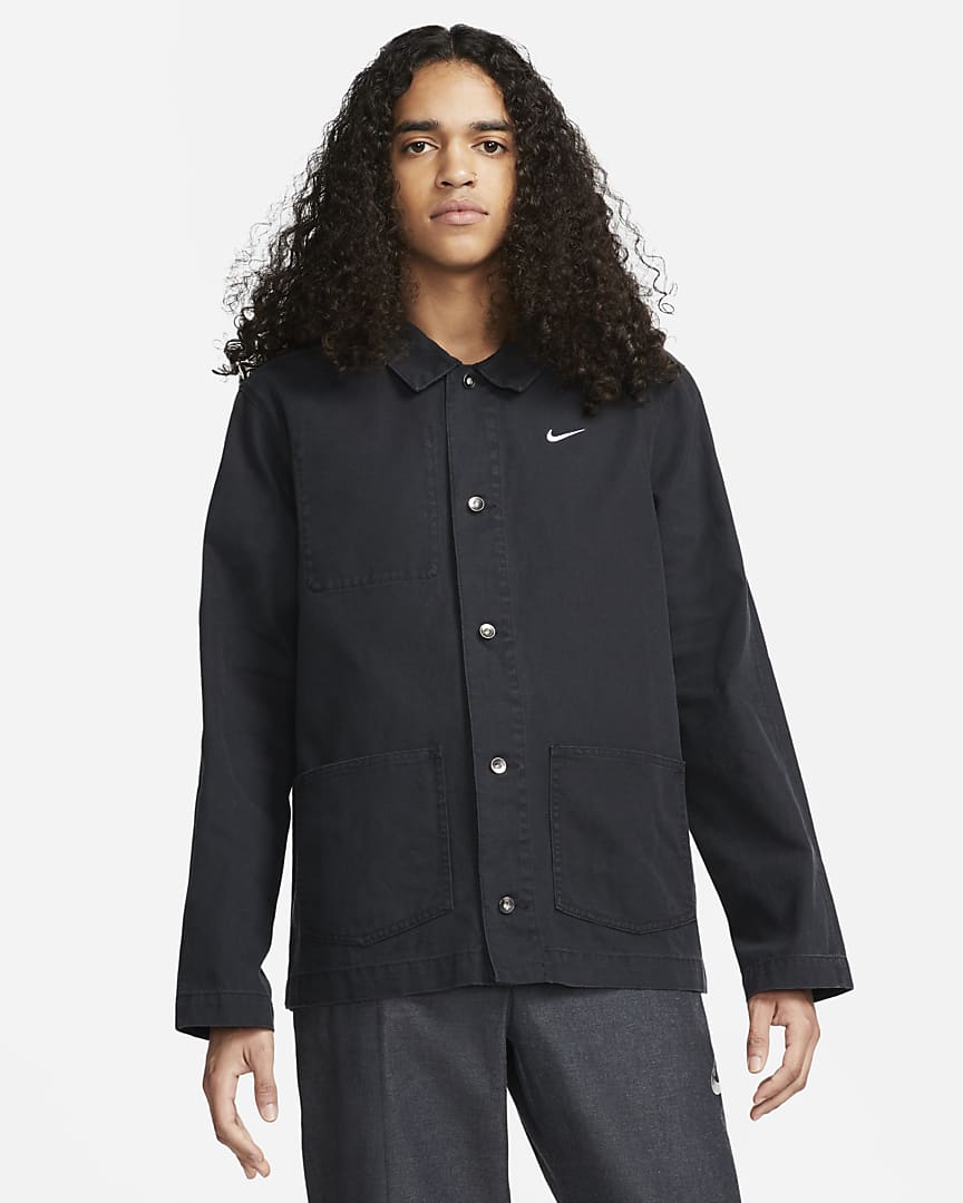 Nike Unlined Chore Coat - Black