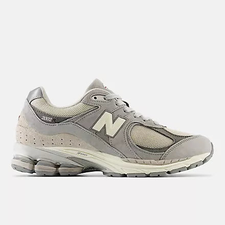 New Balance 2002r Concrete with Calm Taupe and Slate Grey - Stencil