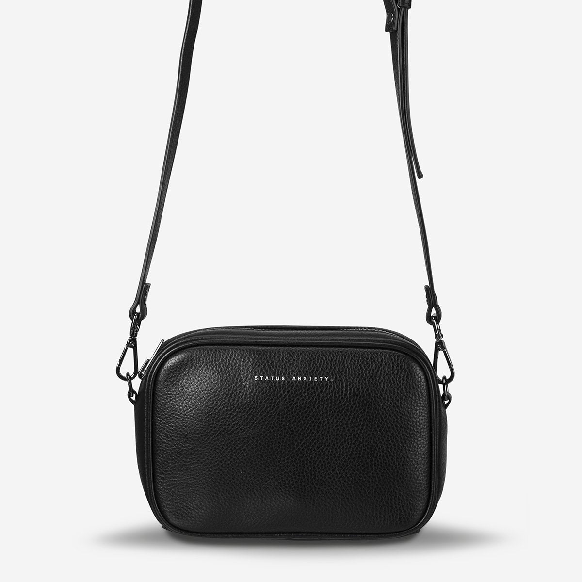 Status Anxiety Plunder Bag Black - Stencil