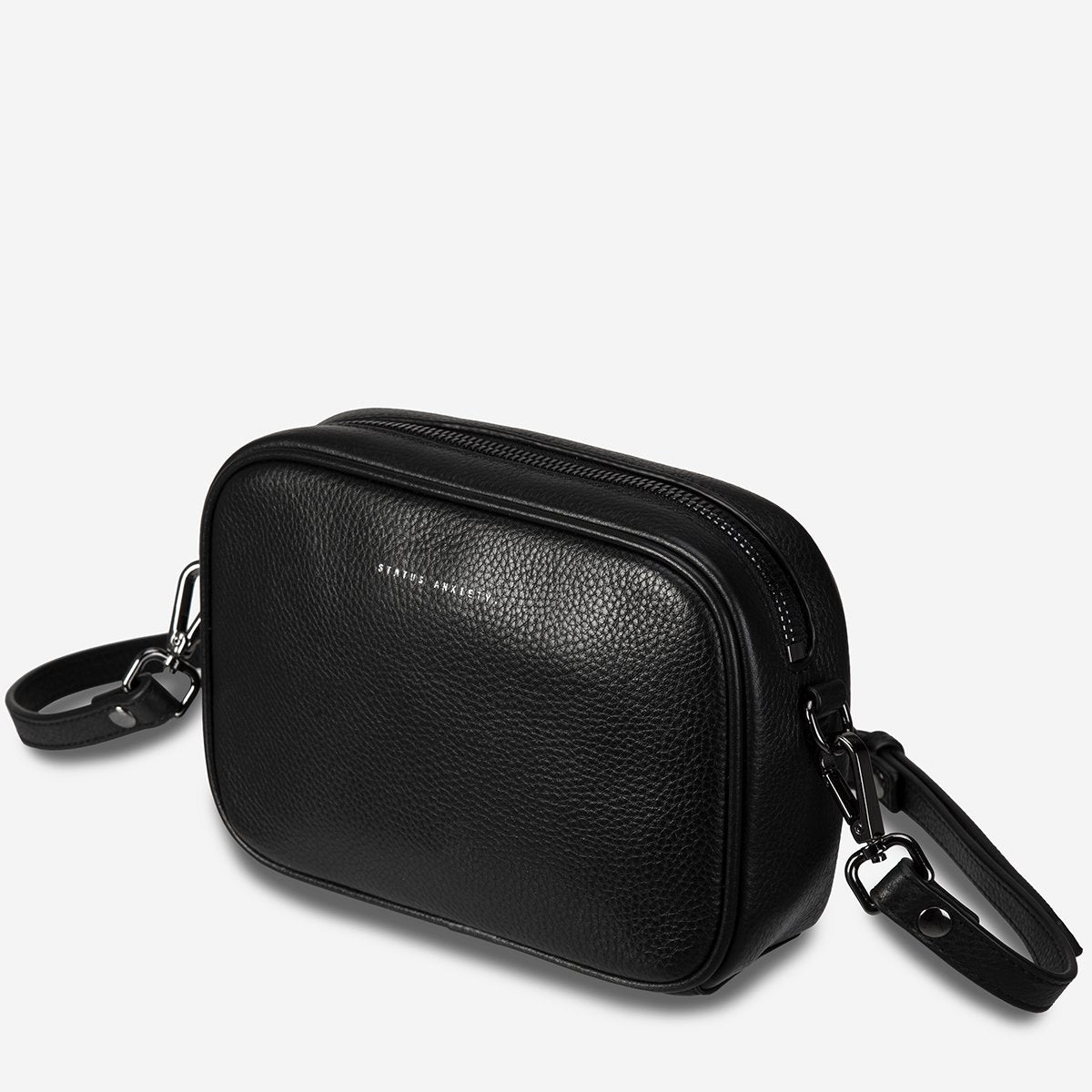 Status Anxiety Plunder Bag Black - Stencil
