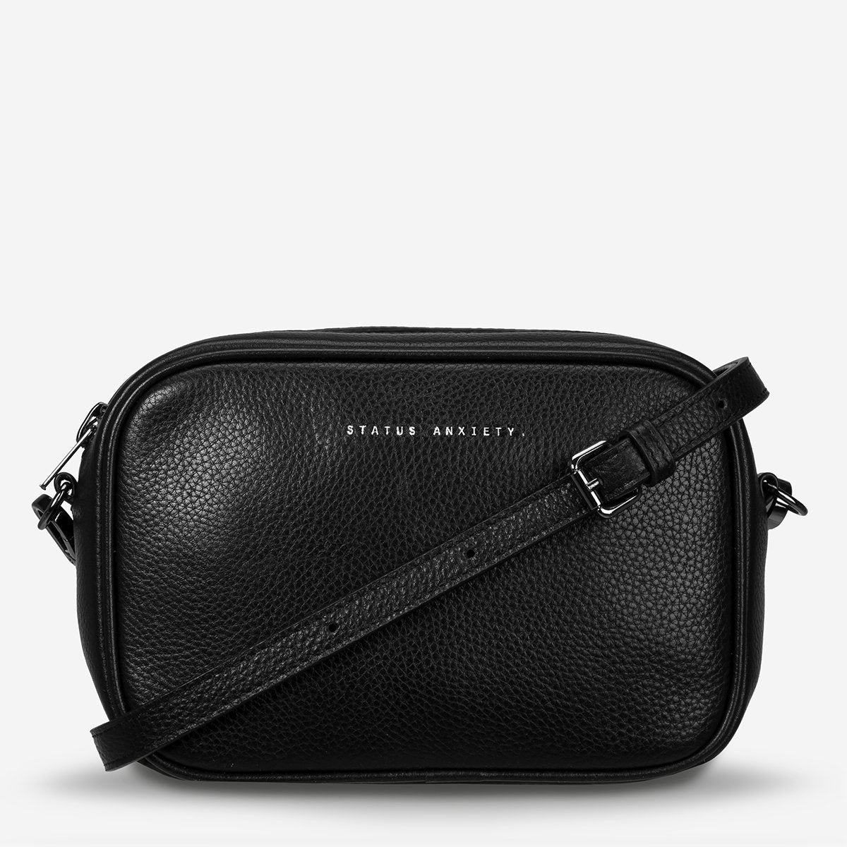 Status Anxiety Plunder Bag Black - Stencil