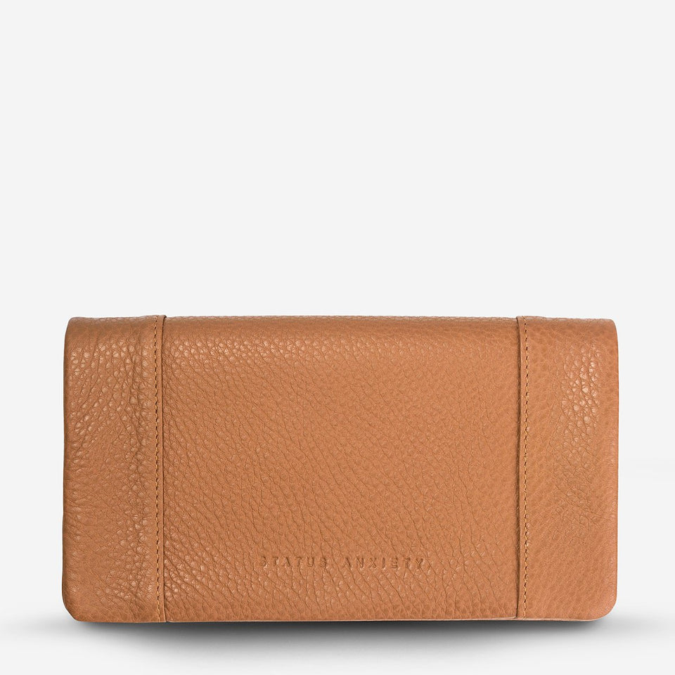 Status Anxiety Some Type Of Love Wallet Tan - Stencil