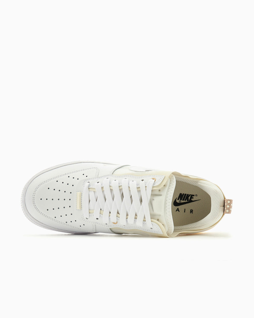 Nike Air Force 1 React White/Coconut Milk - Stencil