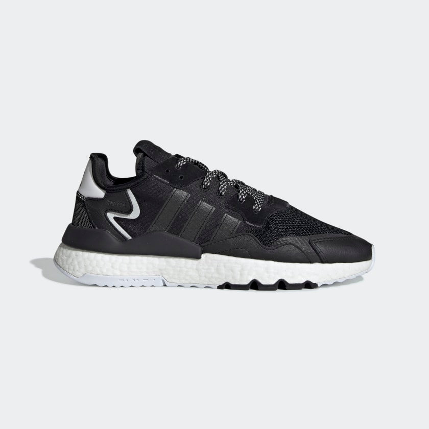 Adidas Nite Jogger Black/ Black/ Carbon - Stencil