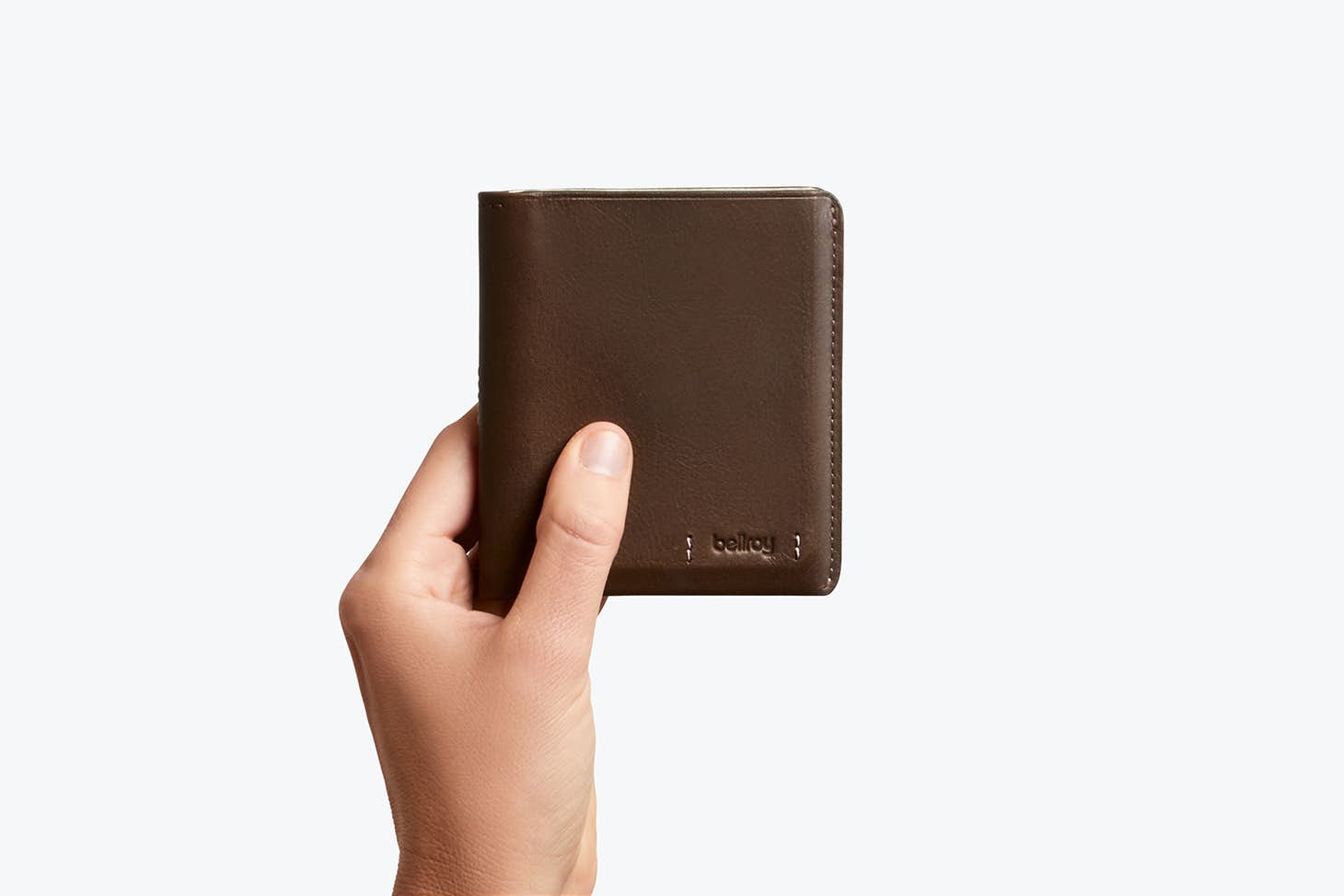 Bellroy Note Sleeve Premium Darkwood - Stencil