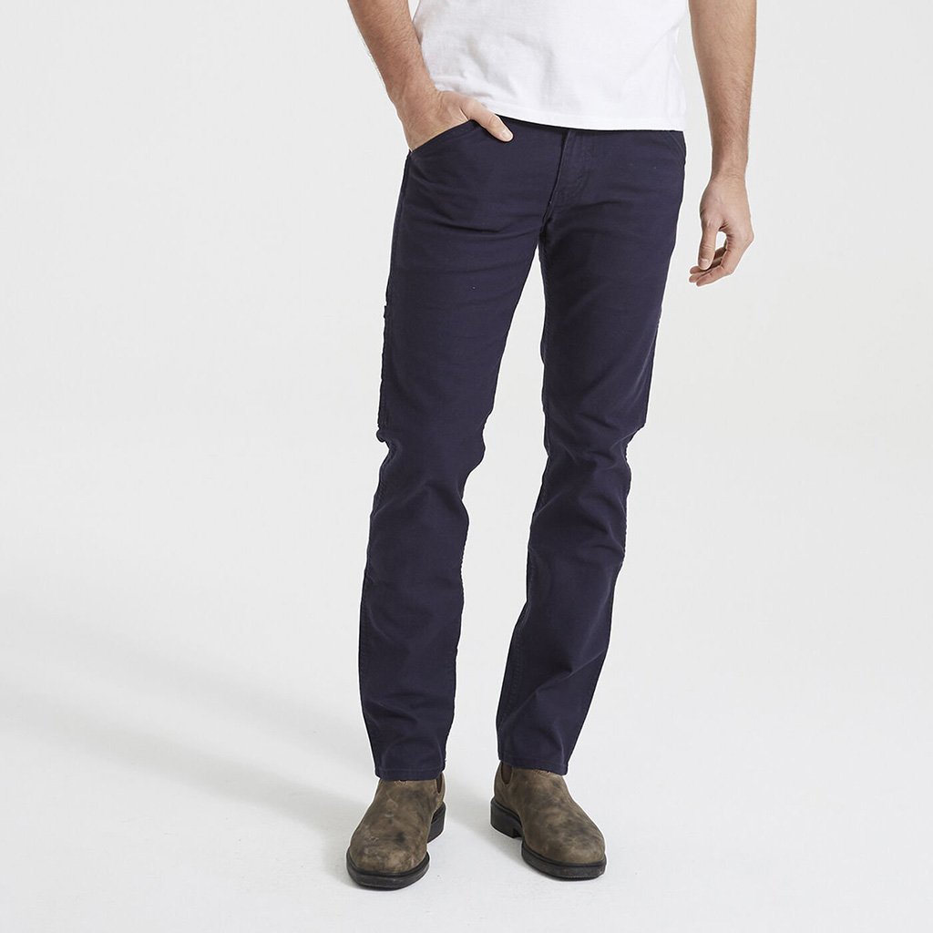 Levis 511 Utility Work Wear Canvas Pant Indigo - Stencil