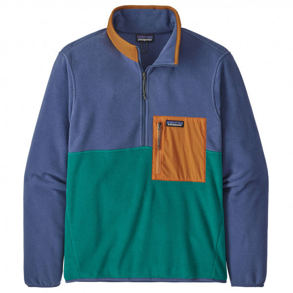 Patagonia Men's Microdini 1/2 Zip Borealis Green