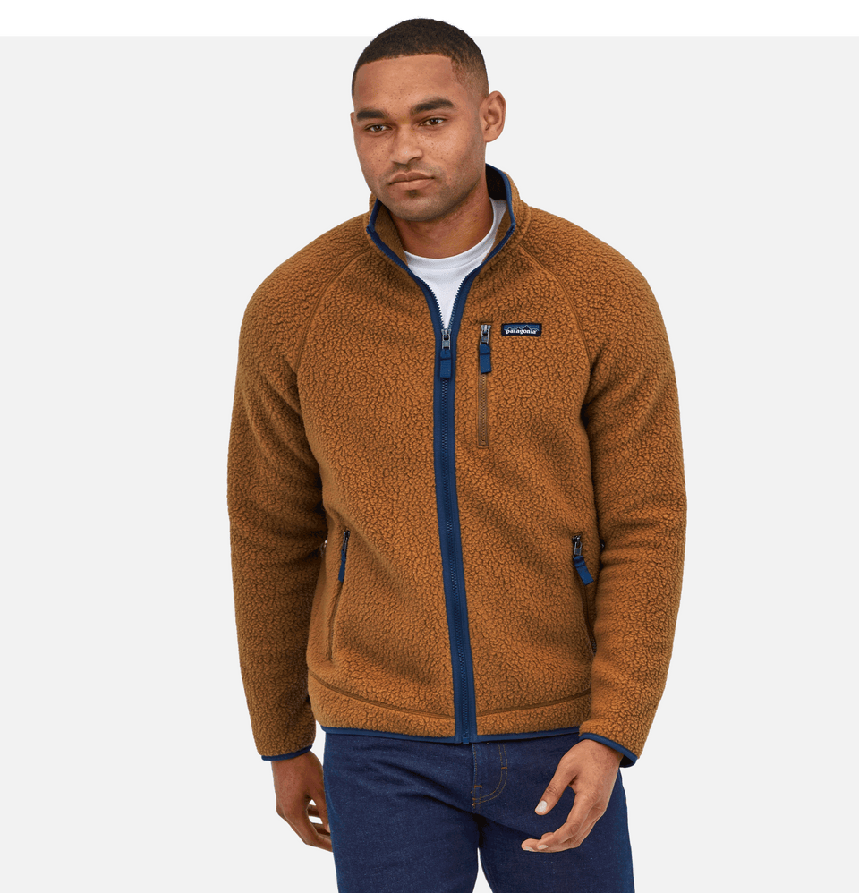 Mens patagonia retro pile jacket best sale