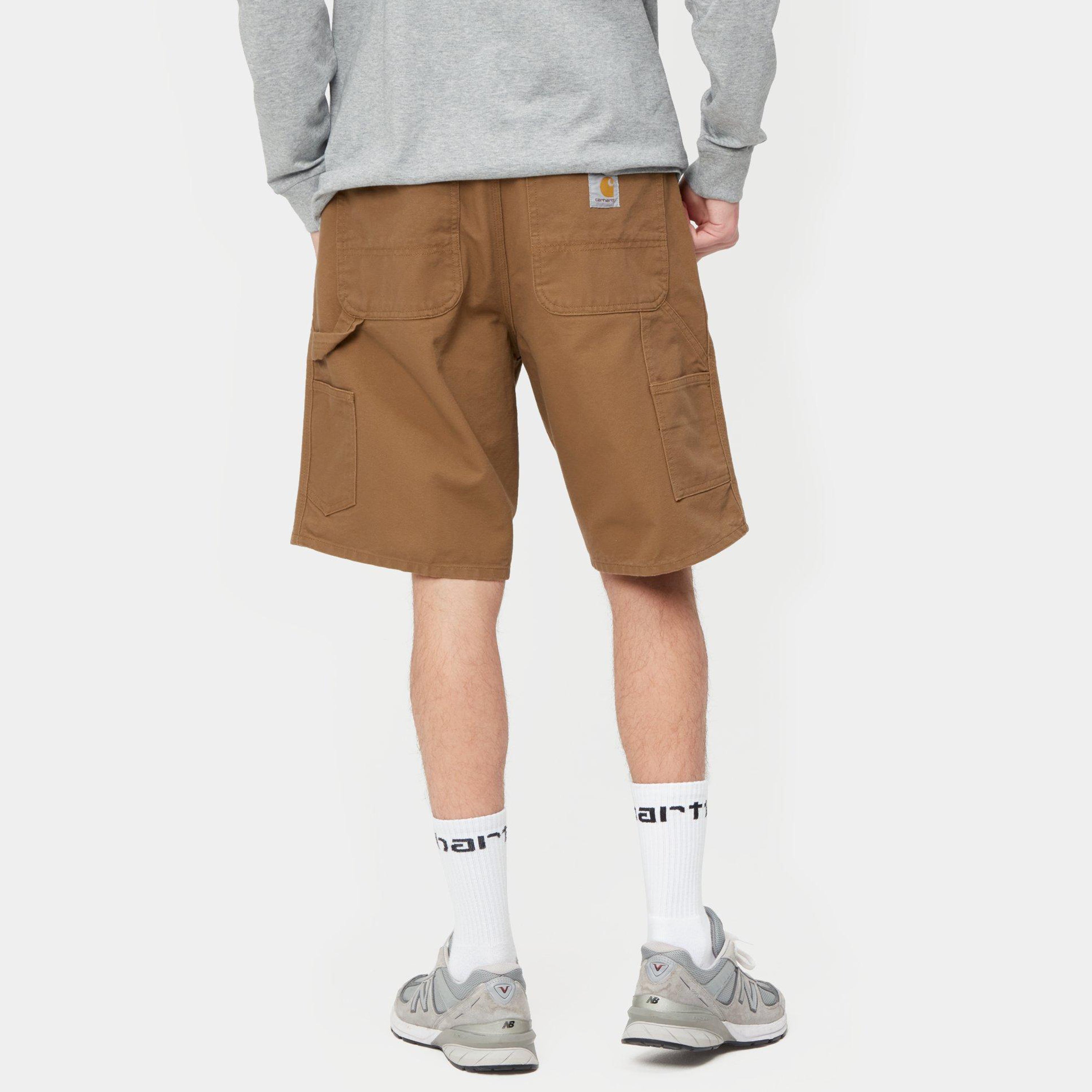 Carhartt Single Knee Short - Hamilton Brown - Stencil