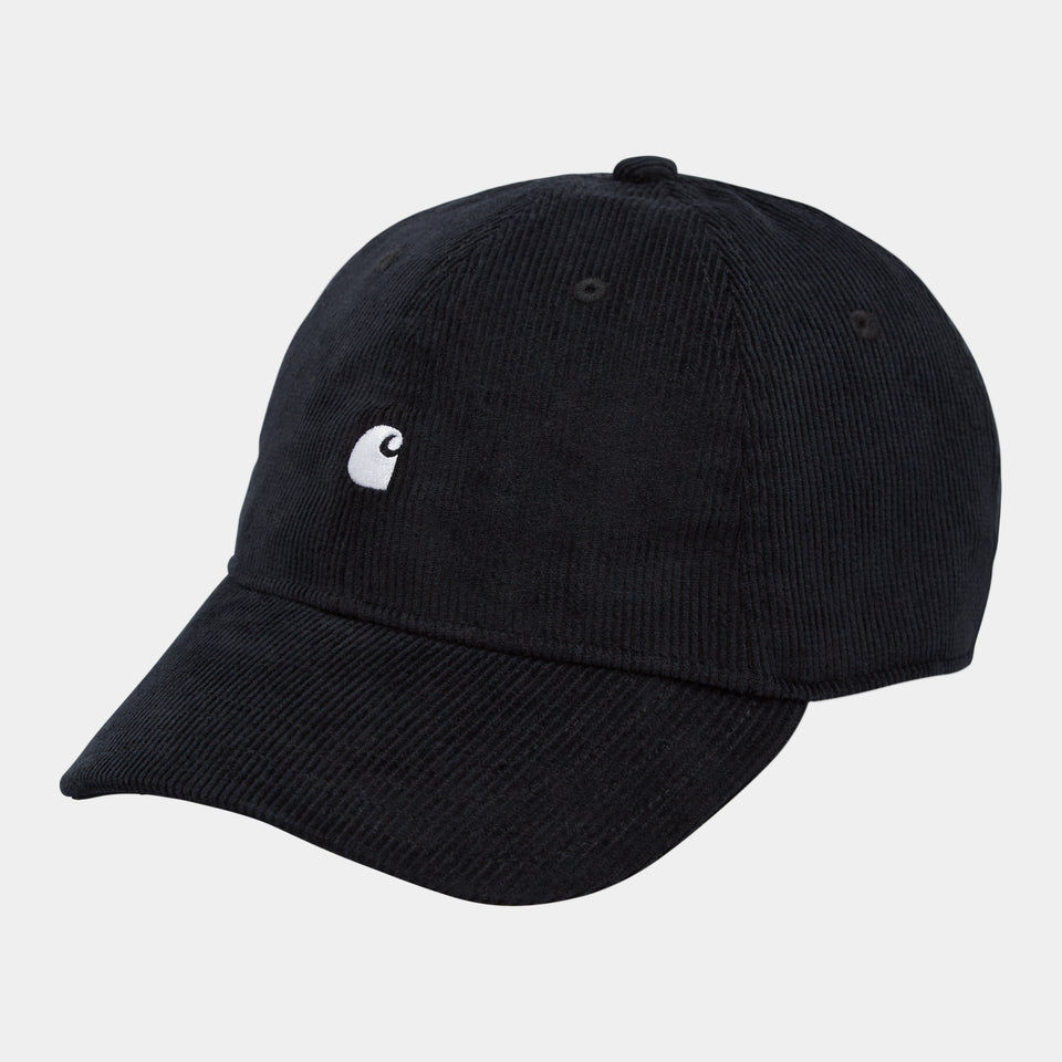 Carhartt Harlem Cap Black White Stencil