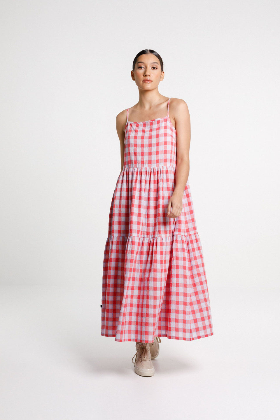 Thing Thing Ziggy Dress Check Mate