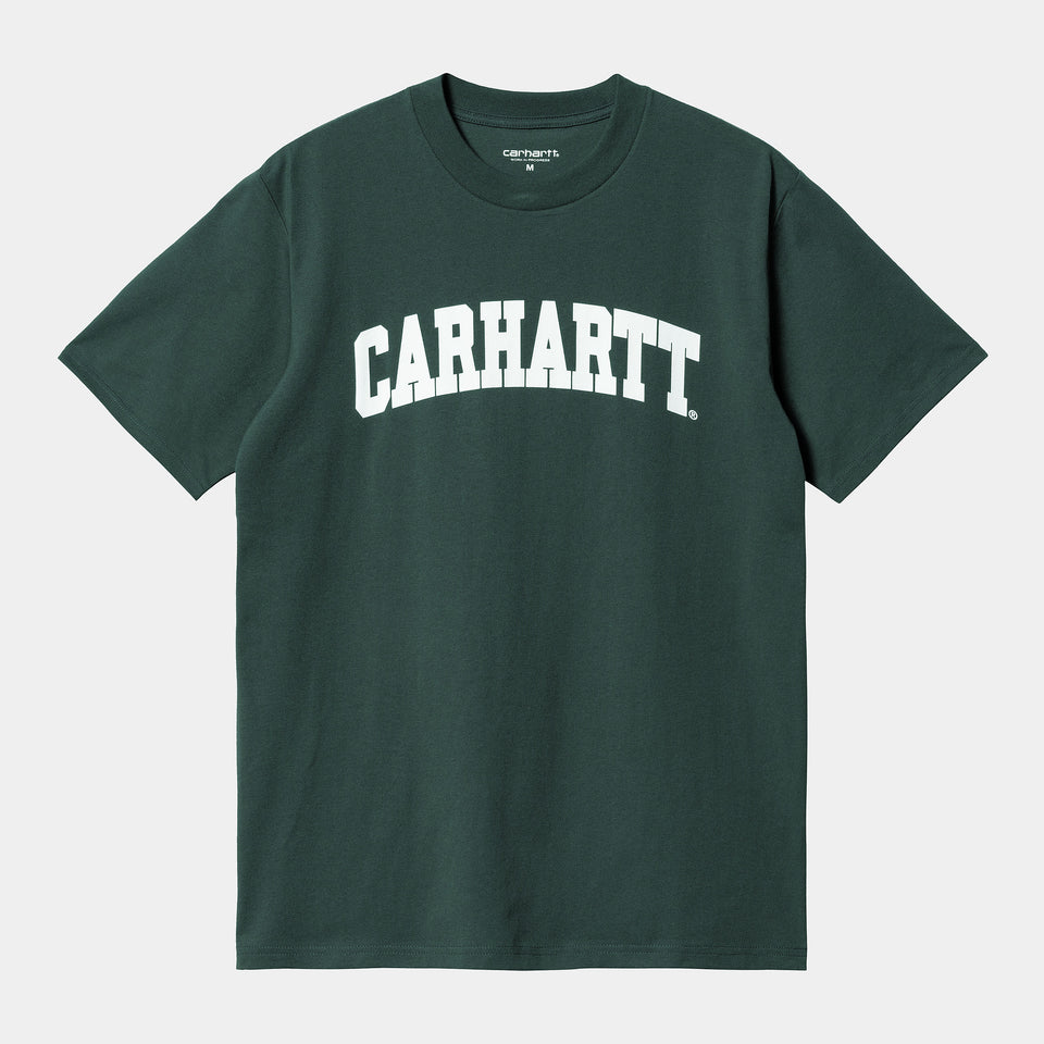 Carhartt S/S University T-Shirt Juniper / White