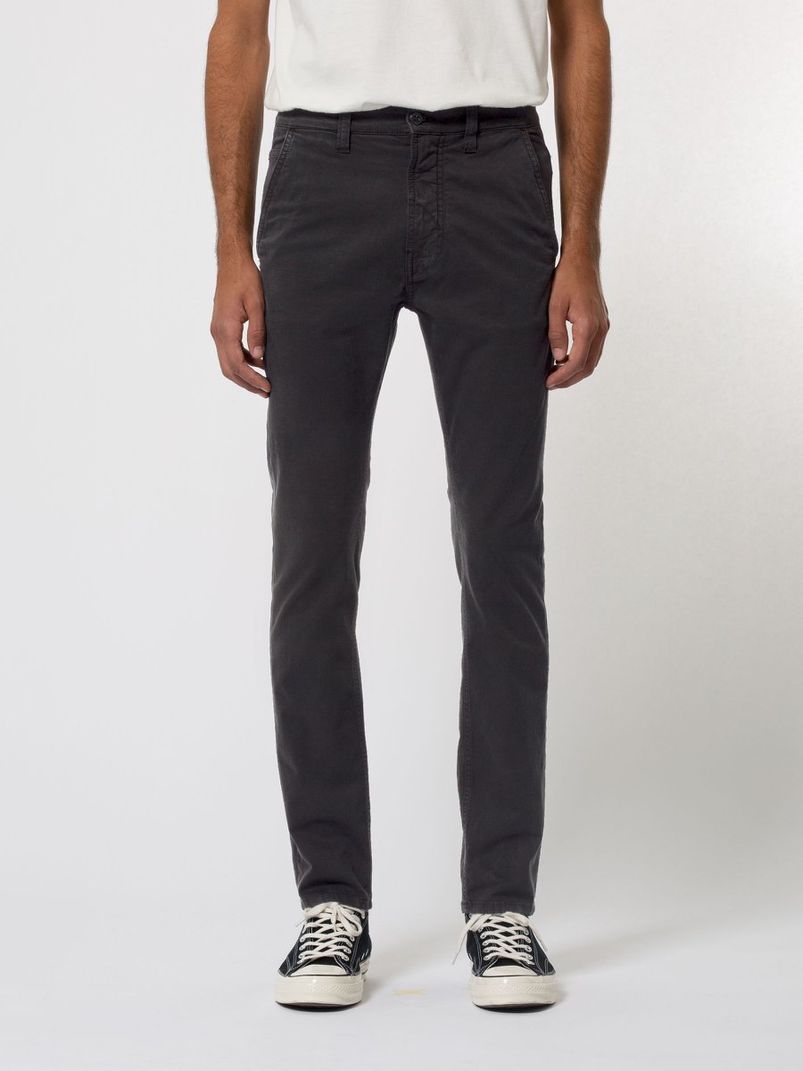 Nudie Slim Adam Black - Stencil