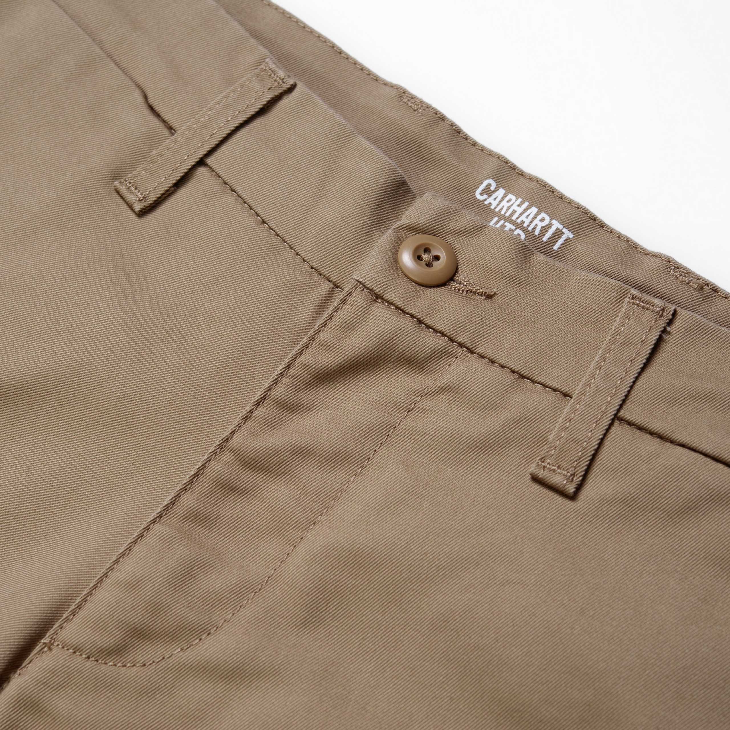 Carhartt Sid Pant Leather rinsed - Stencil