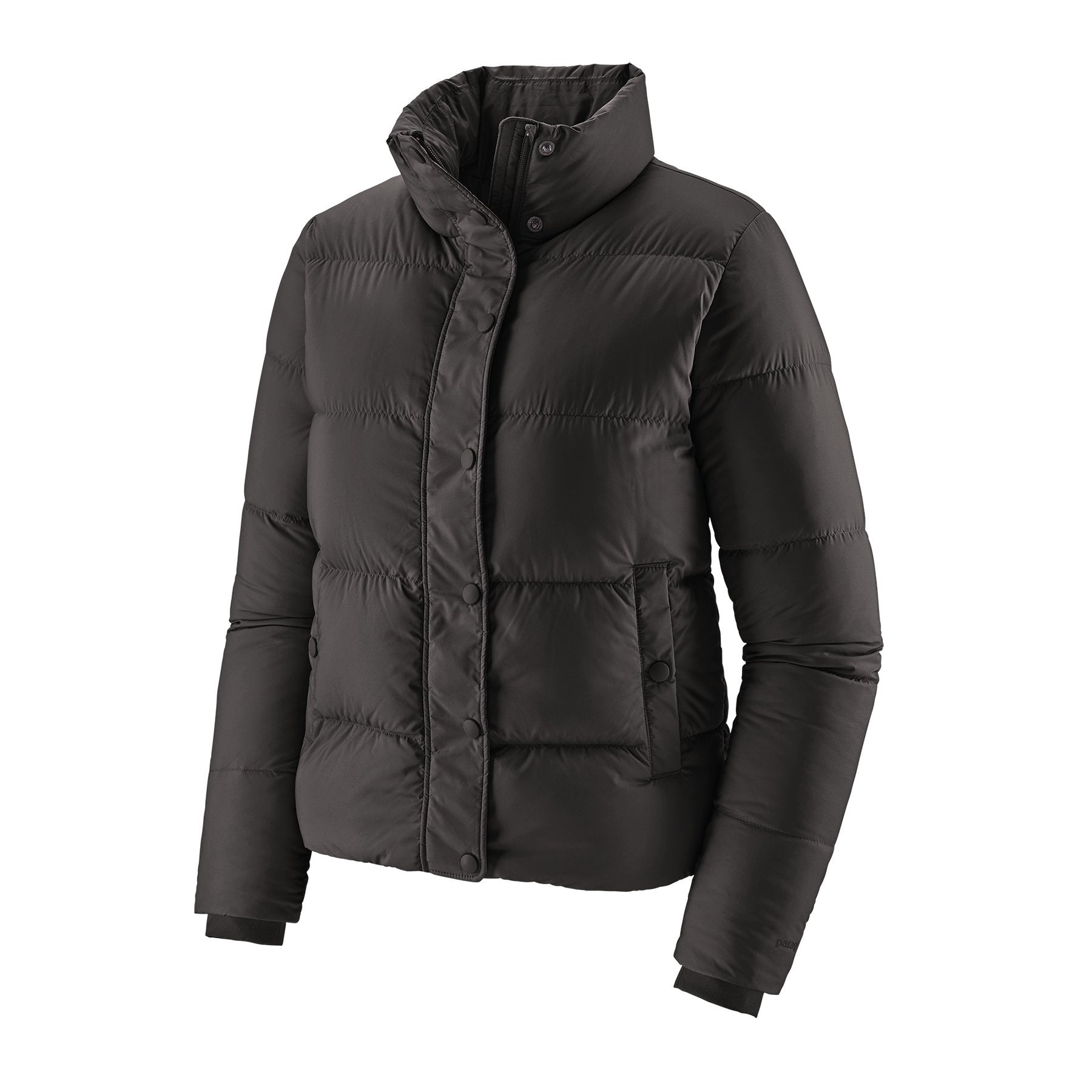 Patagonia W's Silent Down Jacket Black - Stencil