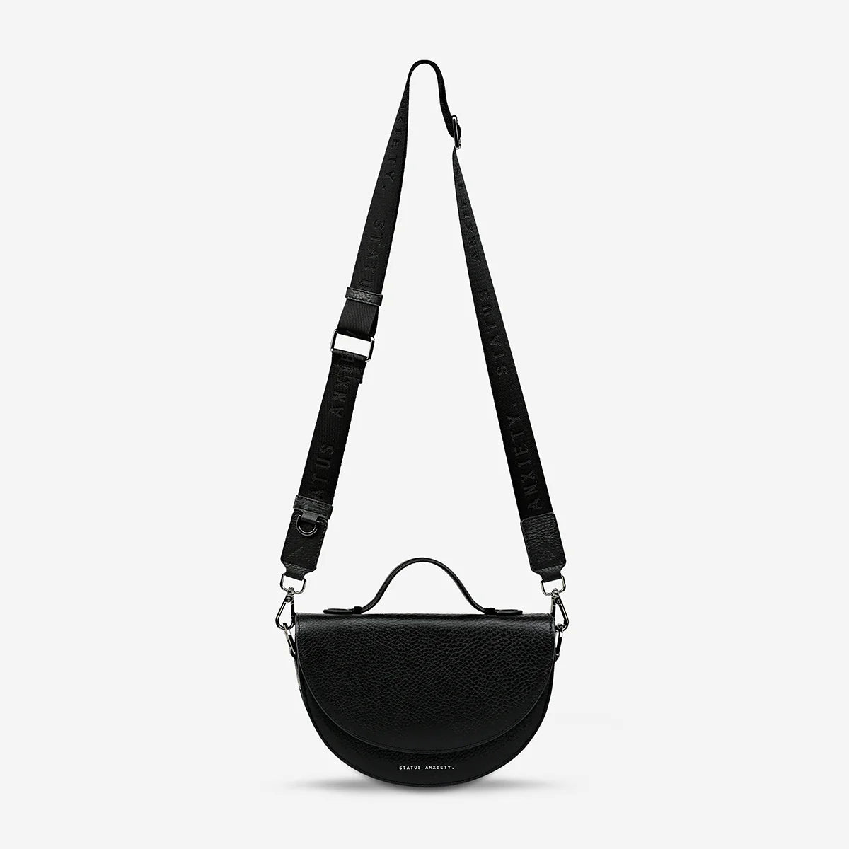Status Anxiety All Nighter With Webbed Strap Black