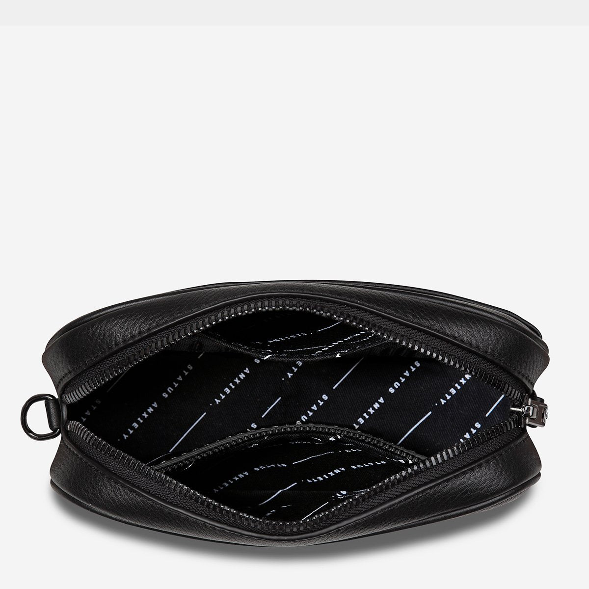 Status Anxiety Plunder Bag Black - Stencil