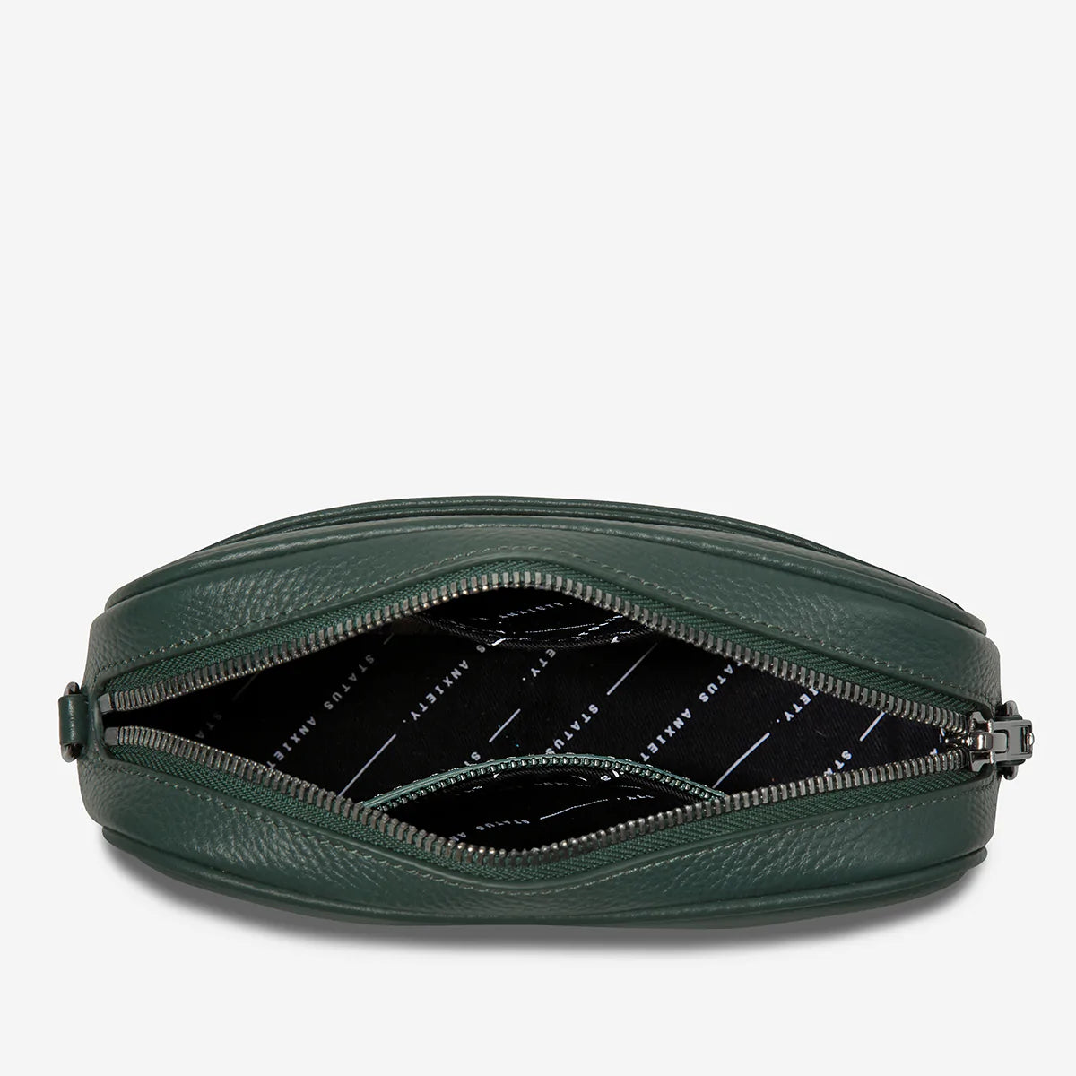 Status Anxiety Plunder With Webbed Strap Green - Stencil