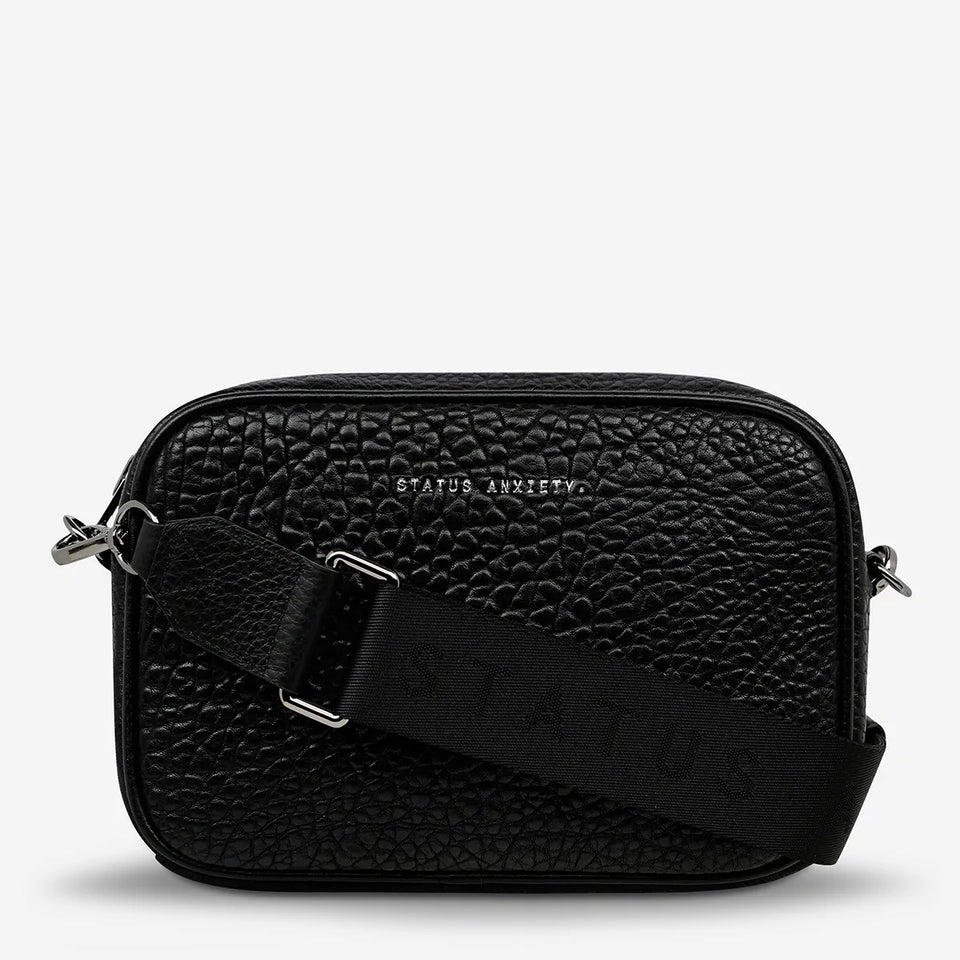Status Anxiety Plunder With Webbed Strap - Black Bubble