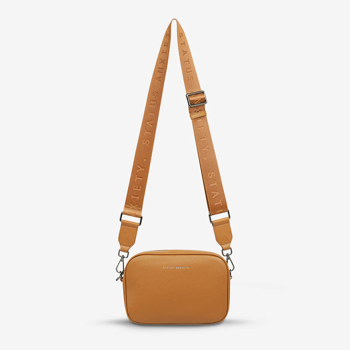 Status Anxiety Plunder With Webbed Strap Tan