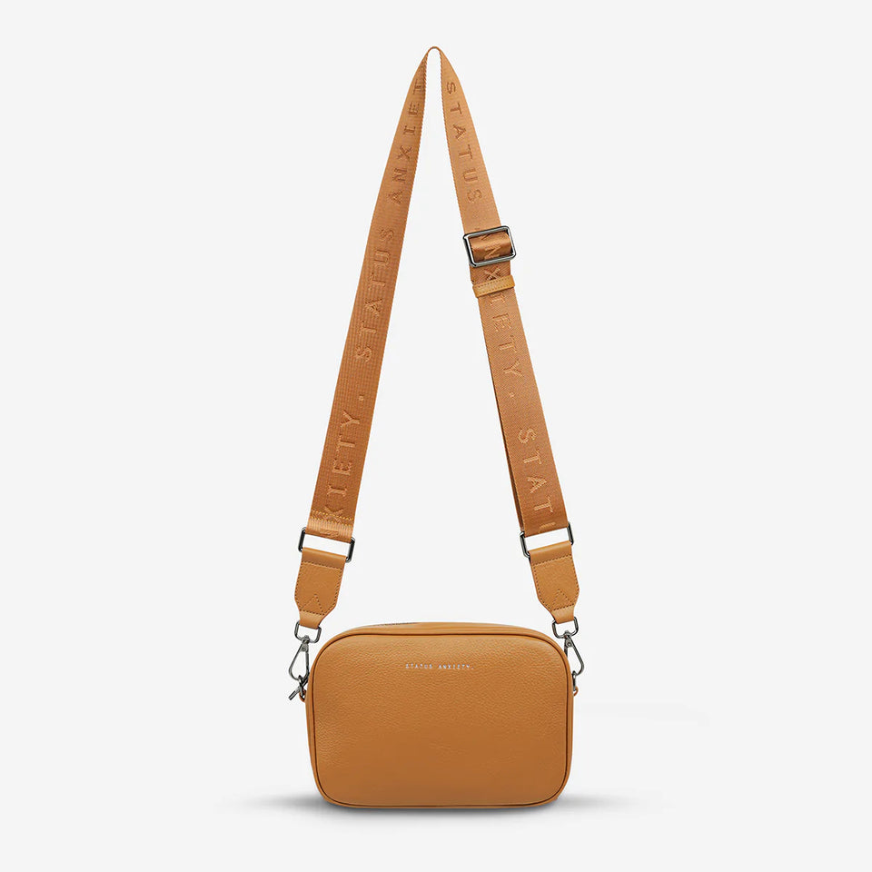 Status Anxiety Plunder With Webbed Strap Tan