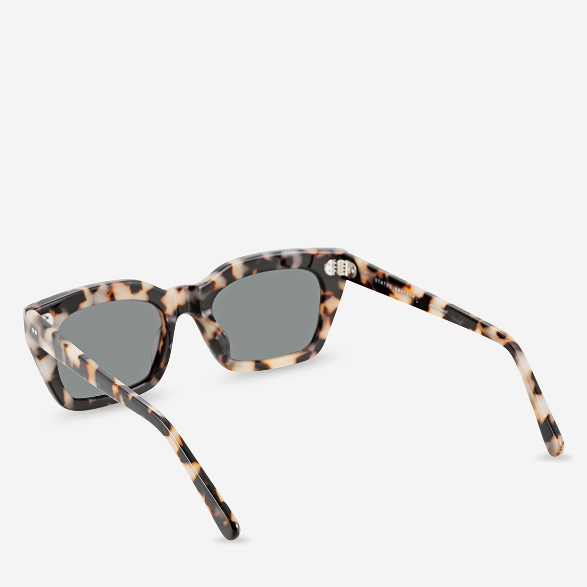 Status Anxiety Antagonist Sunglasses White Tort