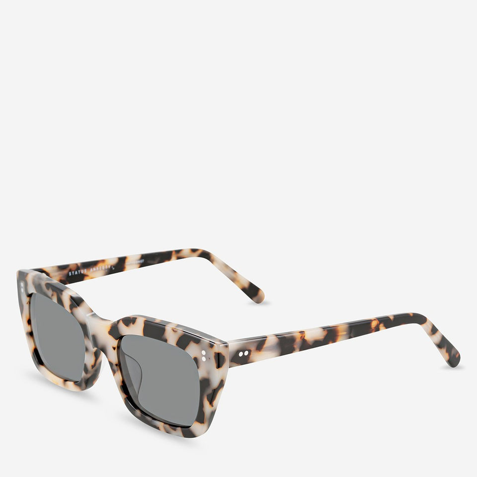 Status Anxiety Antagonist Sunglasses White Tort