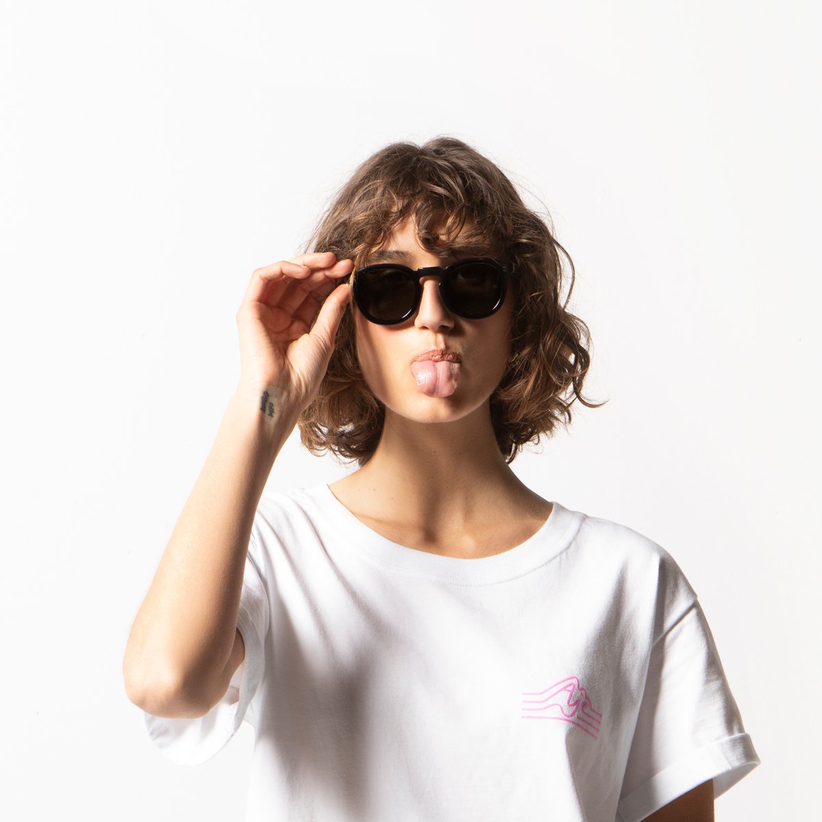 Status Anxiety Detached Sunglasses Black - Stencil