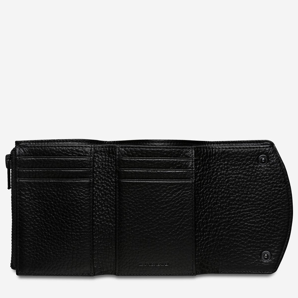 Status Anxiety Lucky Sometimes Wallet Black