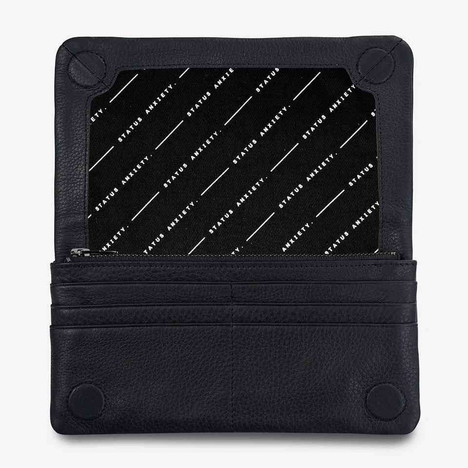 Status Anxiety Some Type Of Love Wallet Black