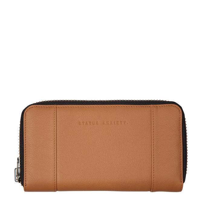 Status Anxiety State of Flux Wallet Tan - Stencil