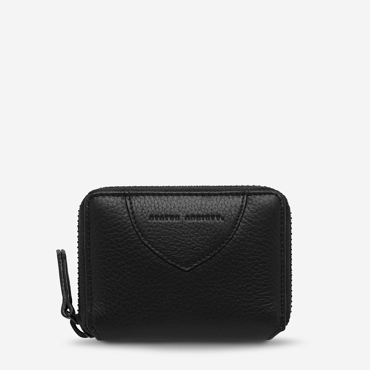 Status Anxiety Wayward Wallet Black - Stencil