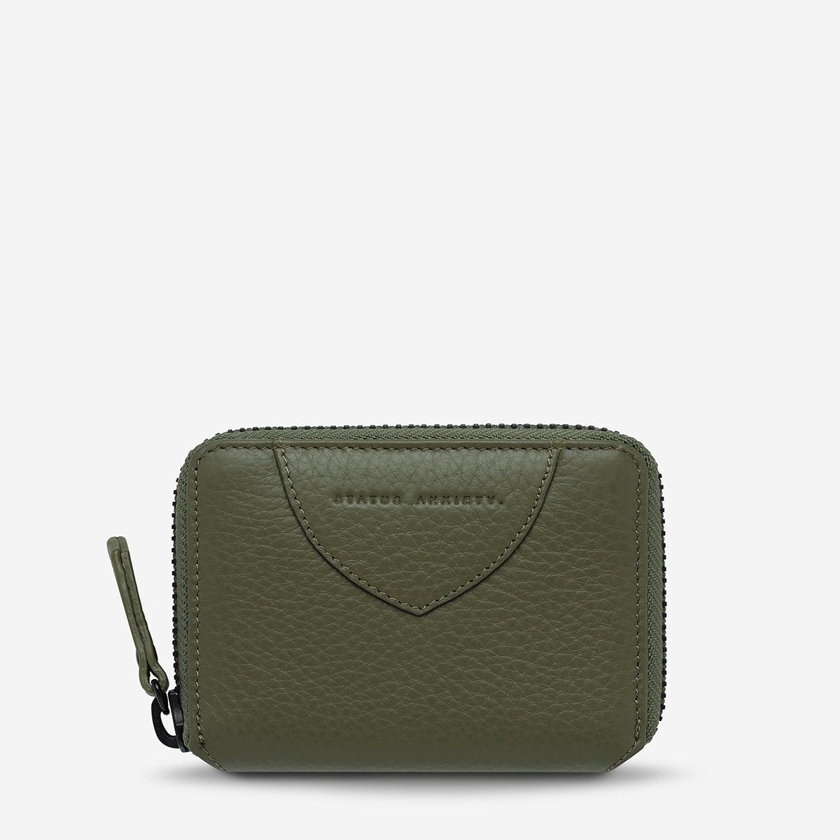 Status Anxiety Wayward Wallet Khaki - Stencil