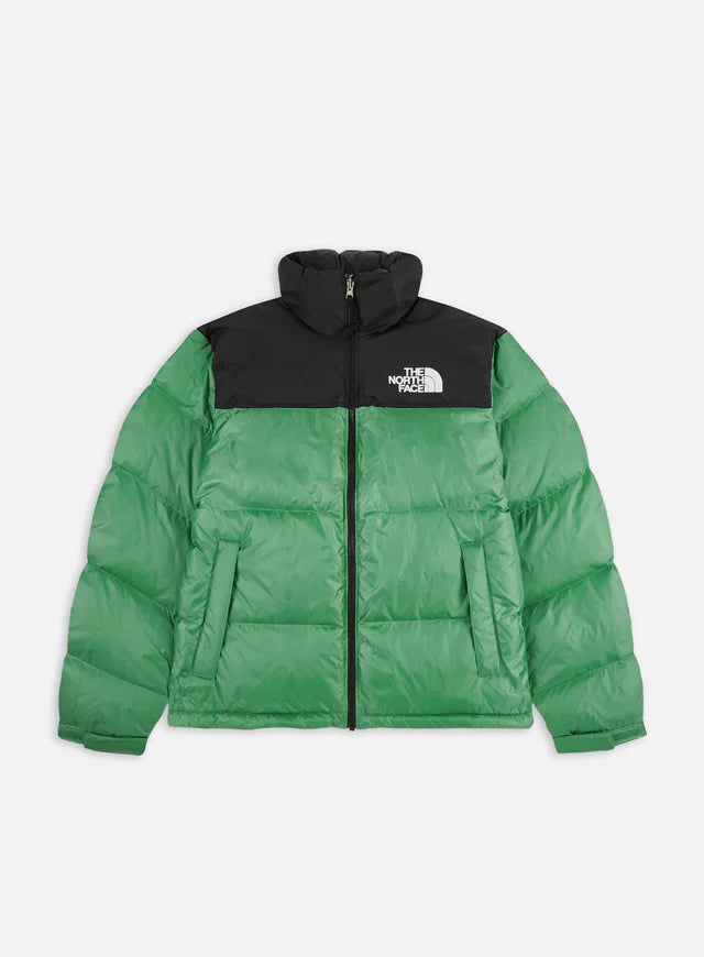 The North Face Men's 1996 Retro Nuptse Jacket Grass Green - Stencil