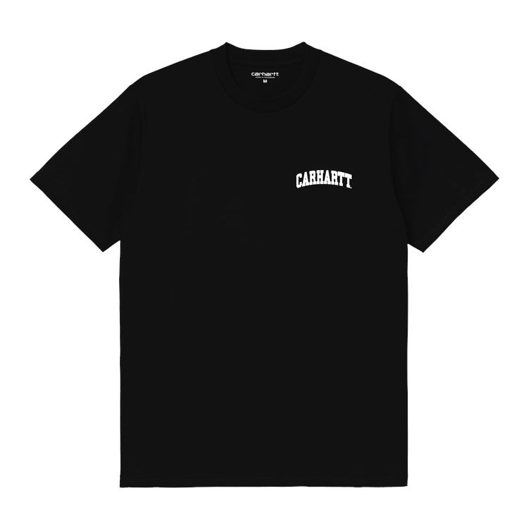 Carhartt S/S University Script T-Shirt Black / White