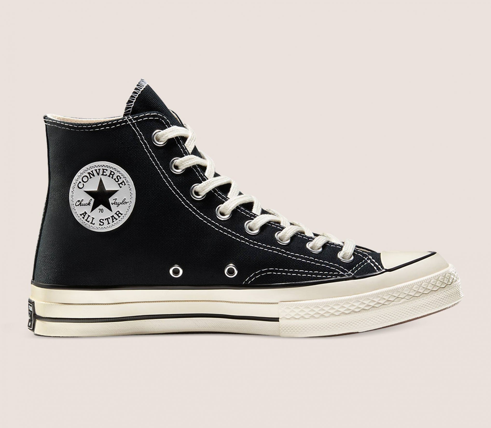 Converse Chuck Taylor All Star 70 High Black / Egret / Black - Stencil