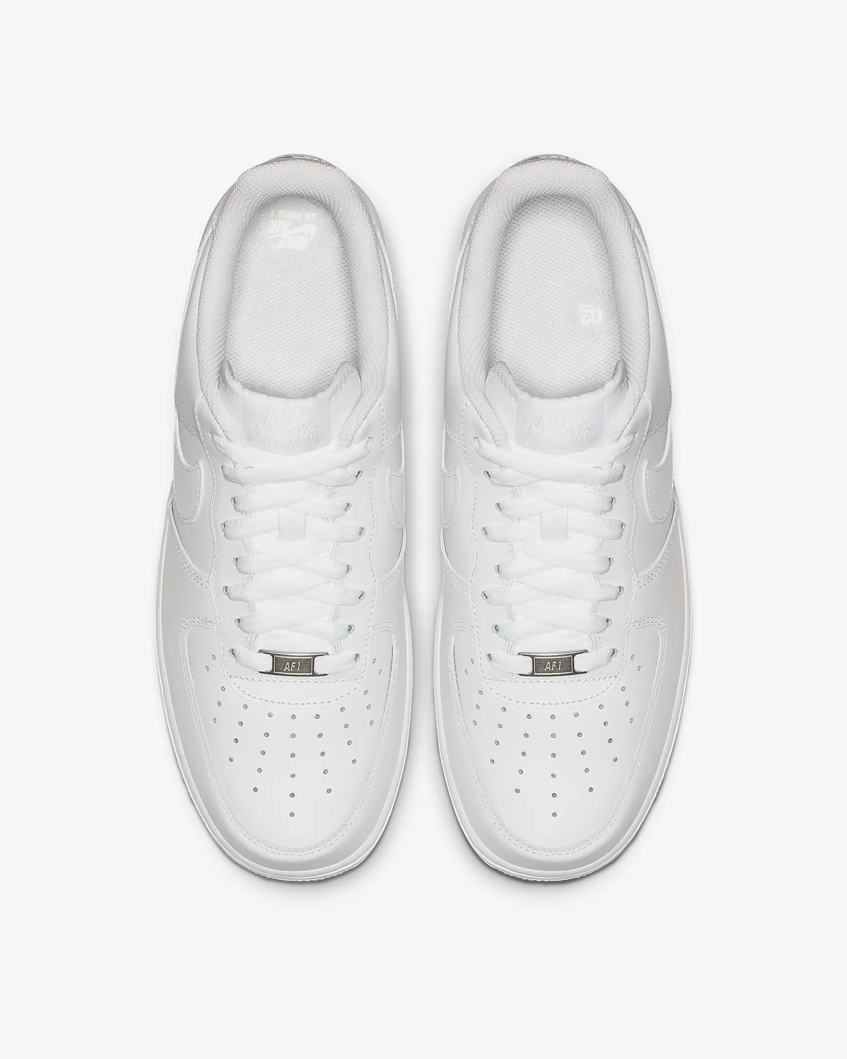 Nike Men's Air Force 1 07 White/ White - Stencil