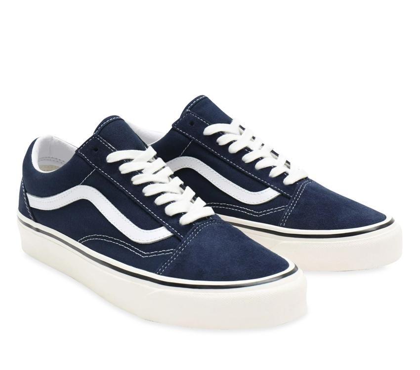 Vans Old Skool 36 DX Anaheim Factory Dress Blues / True White - Stencil