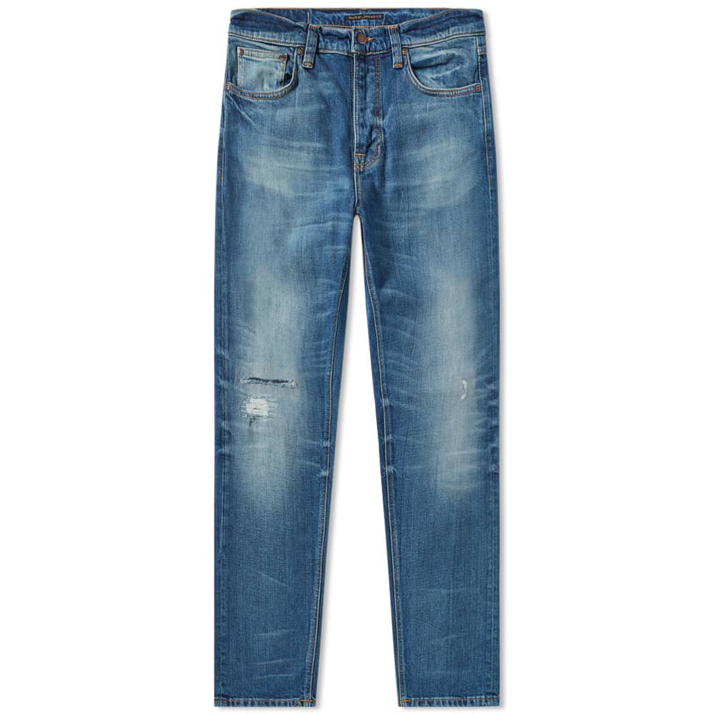 Nudie Steady Eddie II Worn True - Stencil