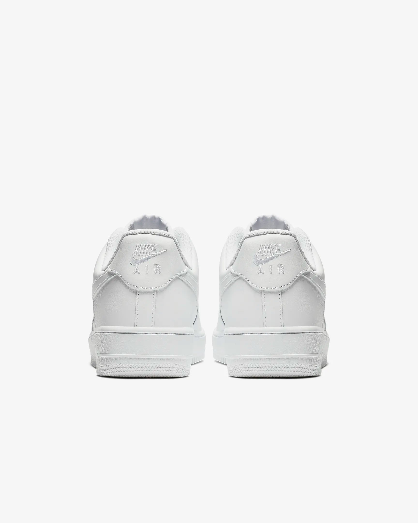 Nike Men's Air Force 1 07 White/ White - Stencil